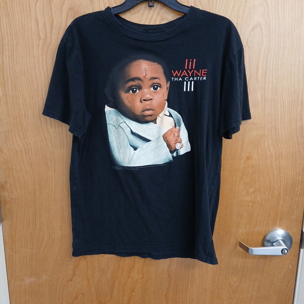 Hollister Black Lil Wayne Graphic T-Shirt